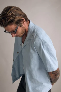 Rhythm Relaxed Stripe Ss Shirt