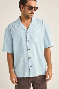 Rhythm Relaxed Stripe Ss Shirt