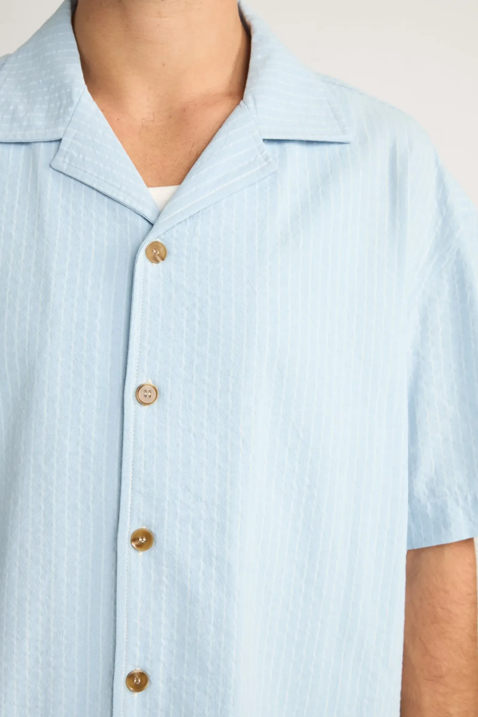 Rhythm Relaxed Stripe Ss Shirt