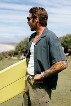 Rhythm Relaxed Texture Ss Shirt