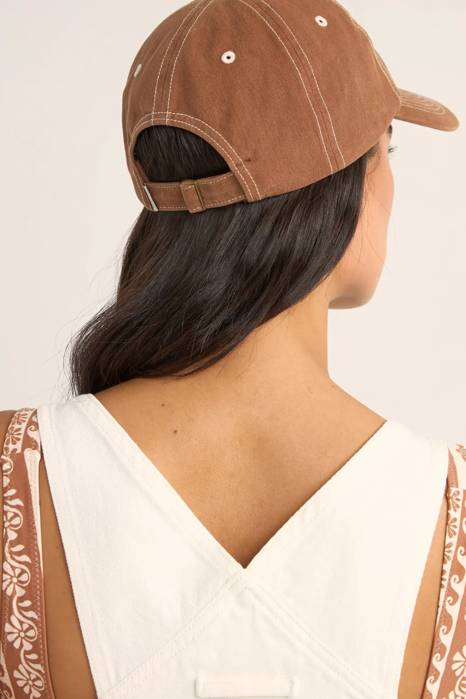 Women Rhythm Seafarer Cap Brown