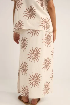Women Rhythm Seafarer Maxi Skirt