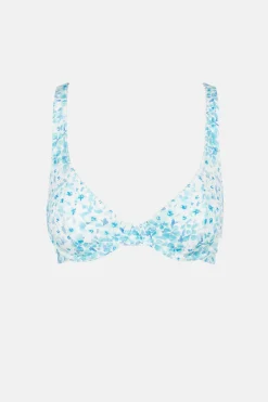 Women Rhythm Serenity Floral Panelled Underwire Top