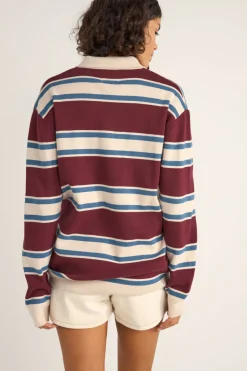 Women Rhythm Siglo Knit Ls Polo