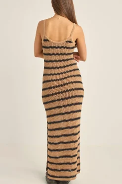 Women Rhythm Sol Stripe Knit Maxi Dress