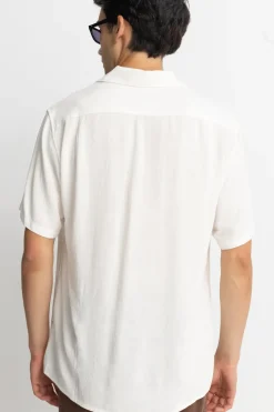 Rhythm Textured Linen SS Shirt
