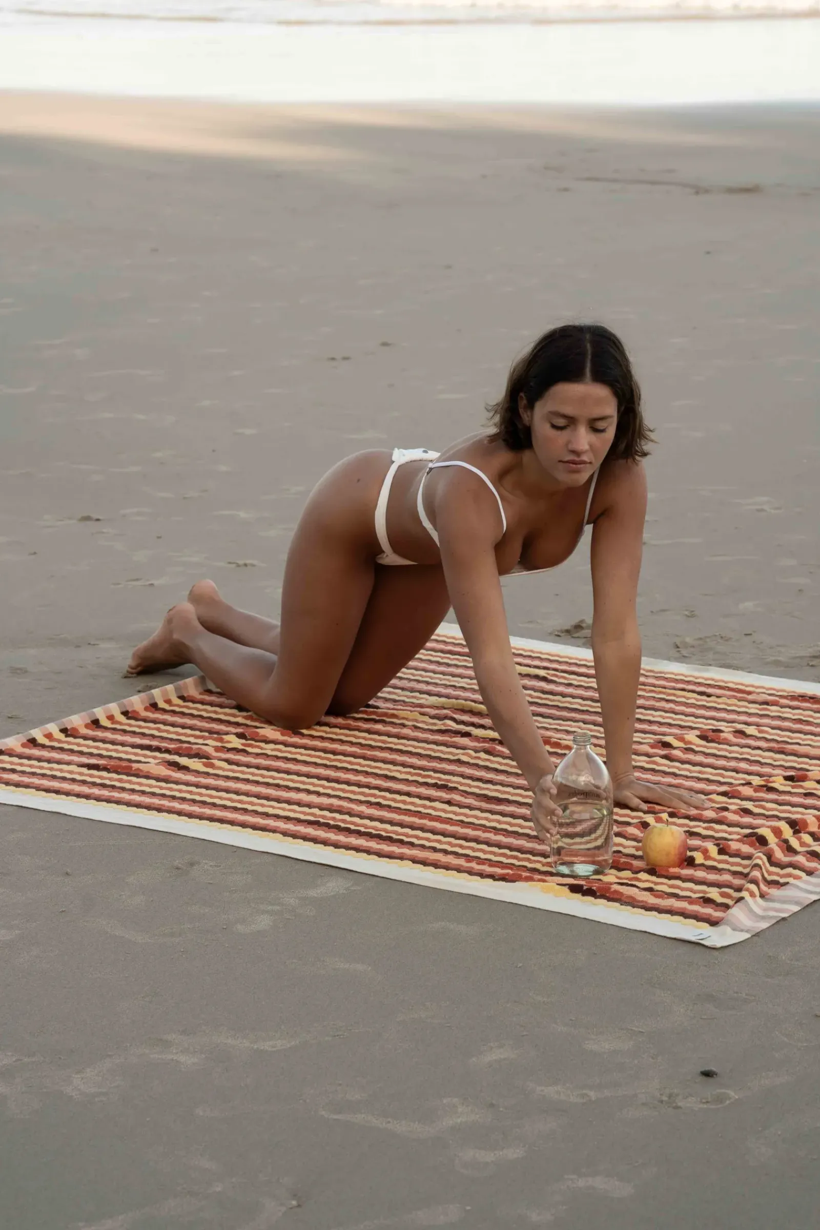 Rhythm Vacation Beach Blanket Burnt Orange