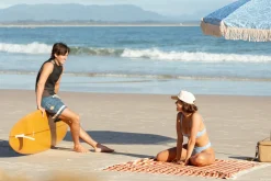 Rhythm Vacation Beach Blanket Burnt Orange