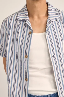 Rhythm Vacation Stripe Ss Shirt