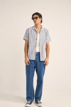Rhythm Vacation Stripe Ss Shirt