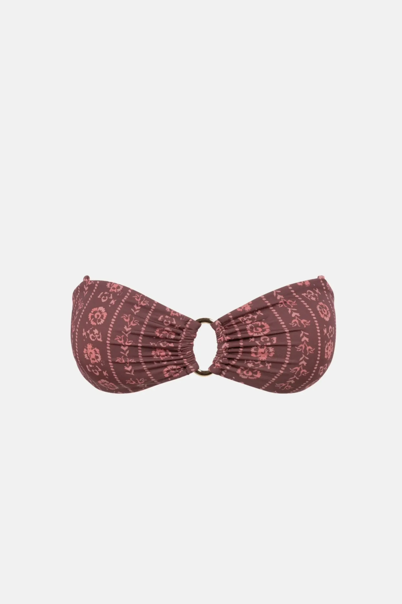 Women Rhythm Vintage Floral Bandeau Top