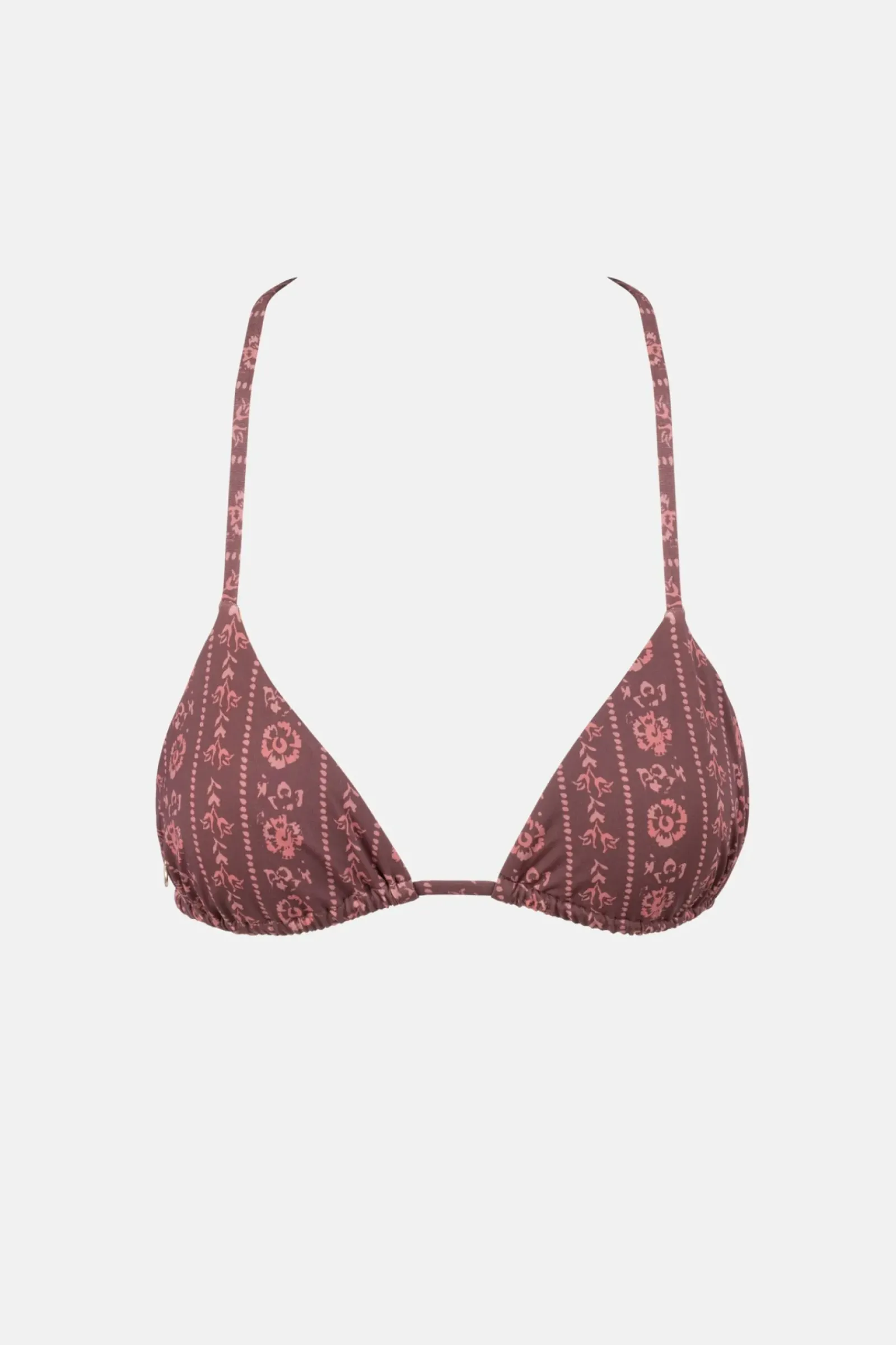 Women Rhythm Vintage Floral Slide Tri Top