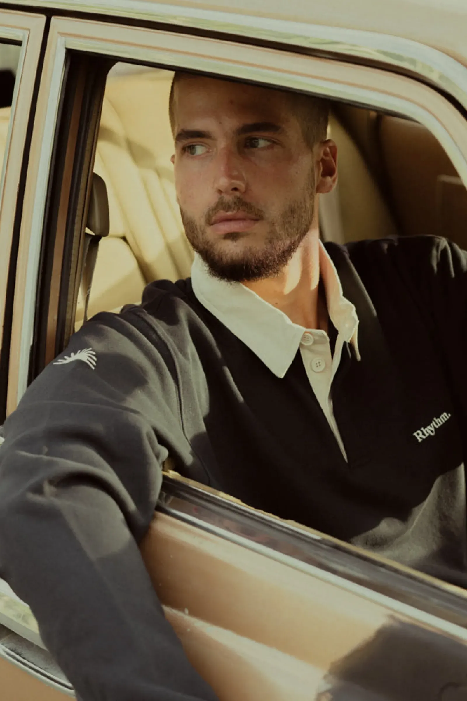 Rhythm Vintage Rugby Ls Polo