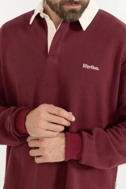 Rhythm Vintage Rugby Ls Polo