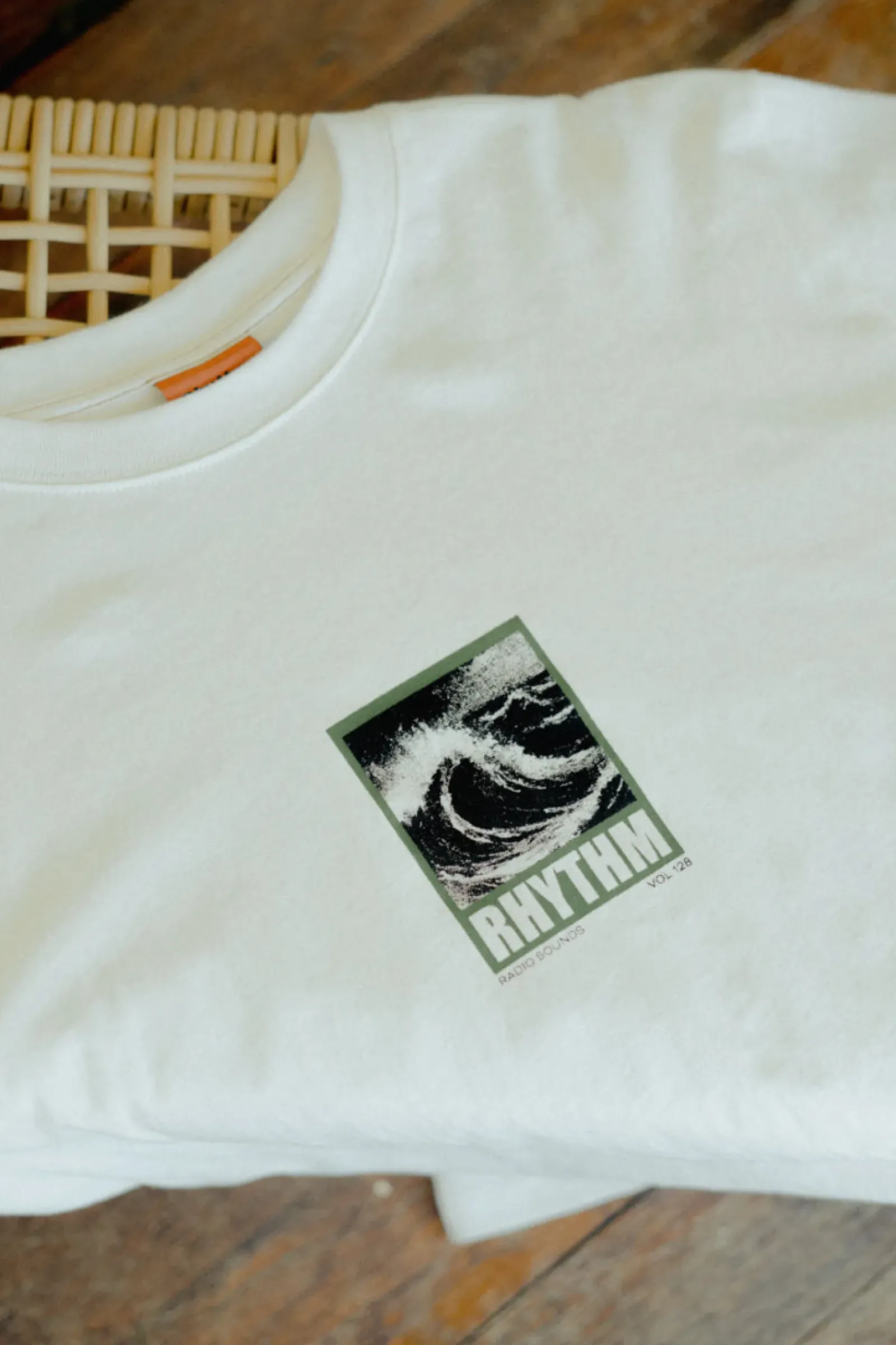 Rhythm Wild Waves Vintage Ss T-Shirt Vintage White