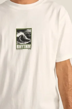 Rhythm Wild Waves Vintage Ss T-Shirt Vintage White